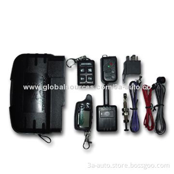 Two-way Car Alarm/Pager with 3D Digital Shock Sensor and Remote Query Function